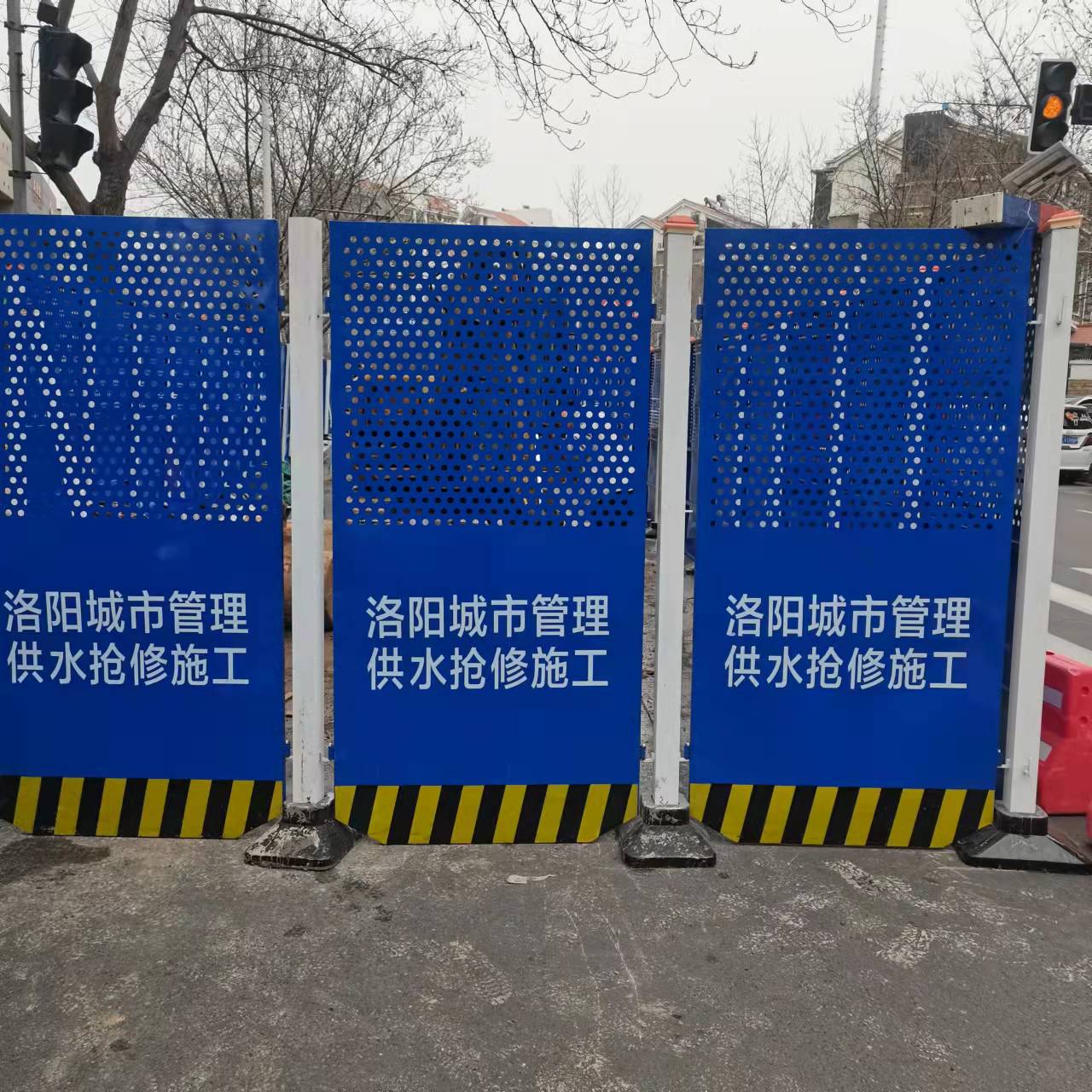 洛阳市政管理市政抢修施工围挡围栏网(图3)